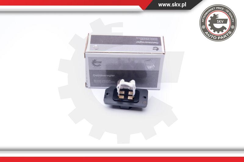 Esen SKV 95SKV079 - Сопротивление, реле, вентилятор салона autospares.lv