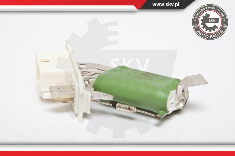 Esen SKV 95SKV073 - Сопротивление, реле, вентилятор салона autospares.lv
