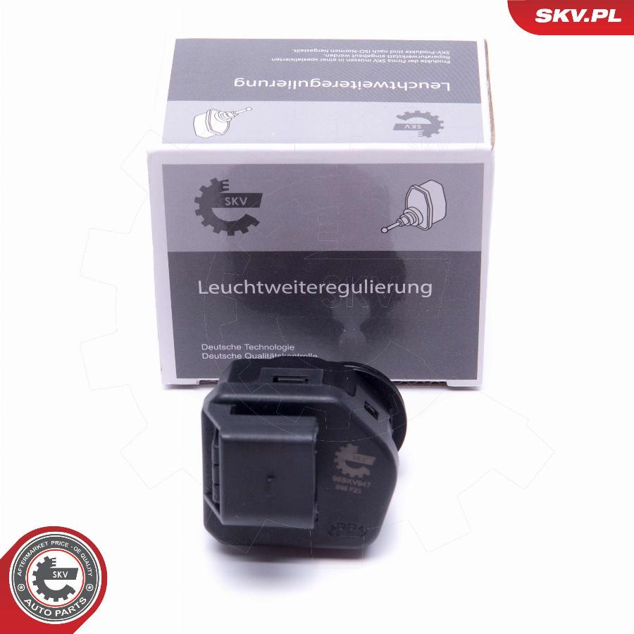 Esen SKV 96SKV947 - Регулировочный элемент, актуатор, угол наклона фар autospares.lv