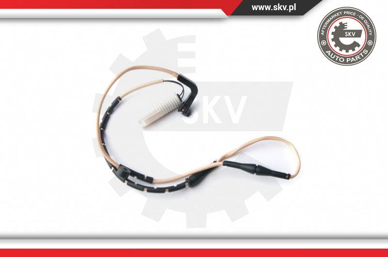 Esen SKV 06SKV231 - Сигнализатор, износ тормозных колодок autospares.lv