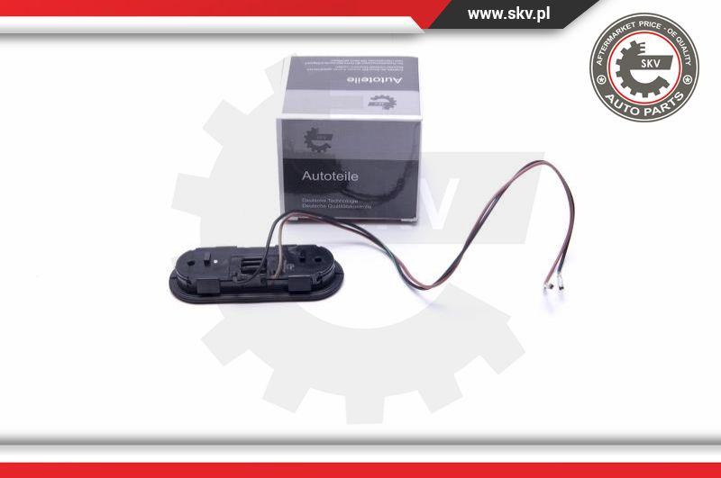 Esen SKV 16SKV519 - Замок задней двери autospares.lv