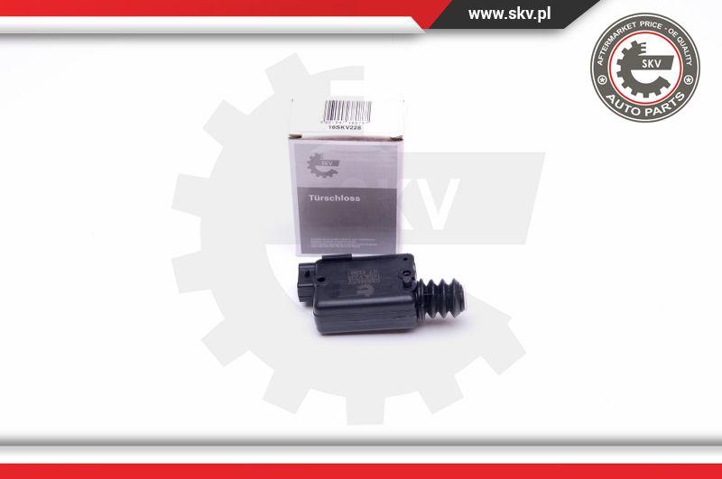 Esen SKV 16SKV228 - Актуатор, регулировочный элемент, центральный замок autospares.lv