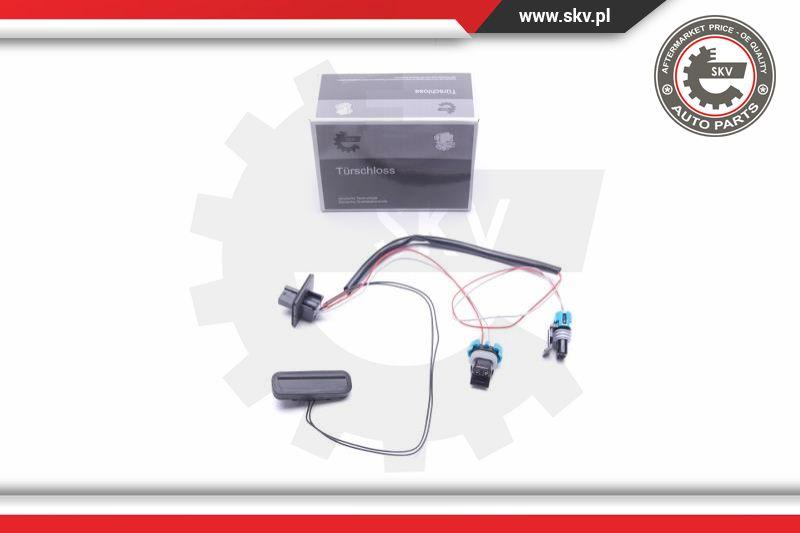 Esen SKV 16SKV275 - Выключатель, замок задней двери autospares.lv