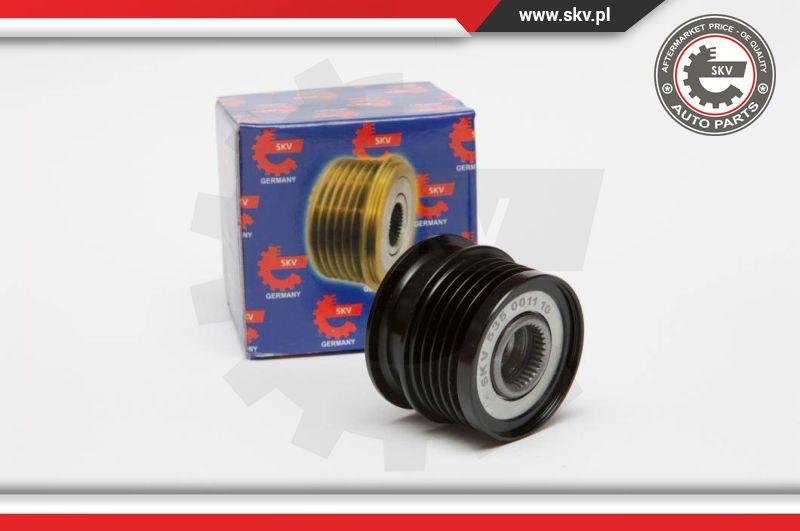 Esen SKV 11SKV008 - Шкив генератора, муфта autospares.lv