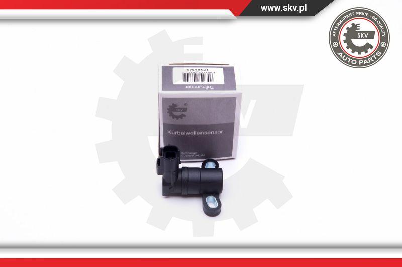 Esen SKV 17SKV545 - Датчик импульсов, коленвал autospares.lv