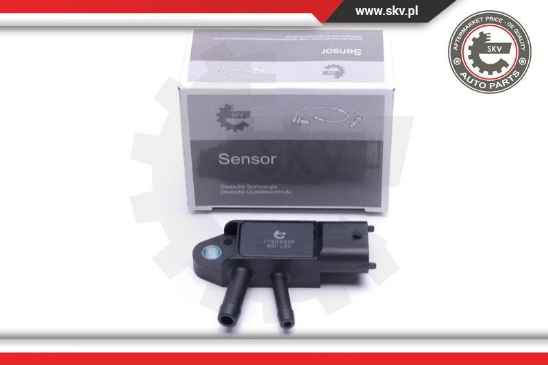 Esen SKV 17SKV658 - Датчик, давление выхлопных газов autospares.lv