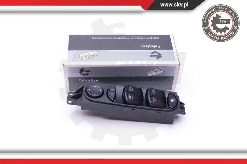 Esen SKV 37SKV064 - Выключатель, стеклоподъемник autospares.lv