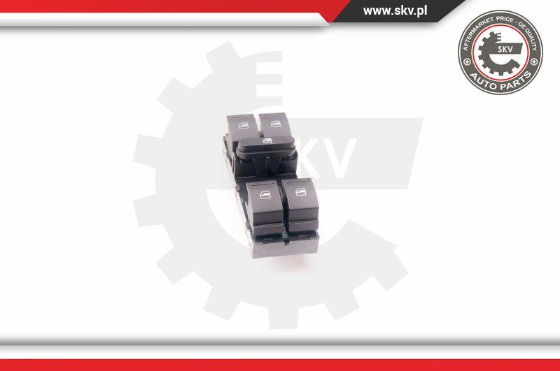 Esen SKV 37SKV005 - Выключатель, стеклоподъемник autospares.lv