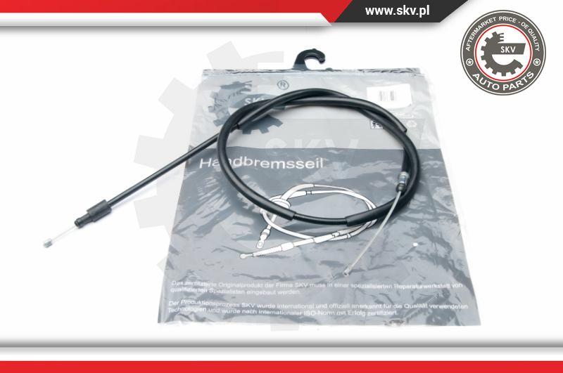 Esen SKV 25SKV033 - Тросик, cтояночный тормоз autospares.lv