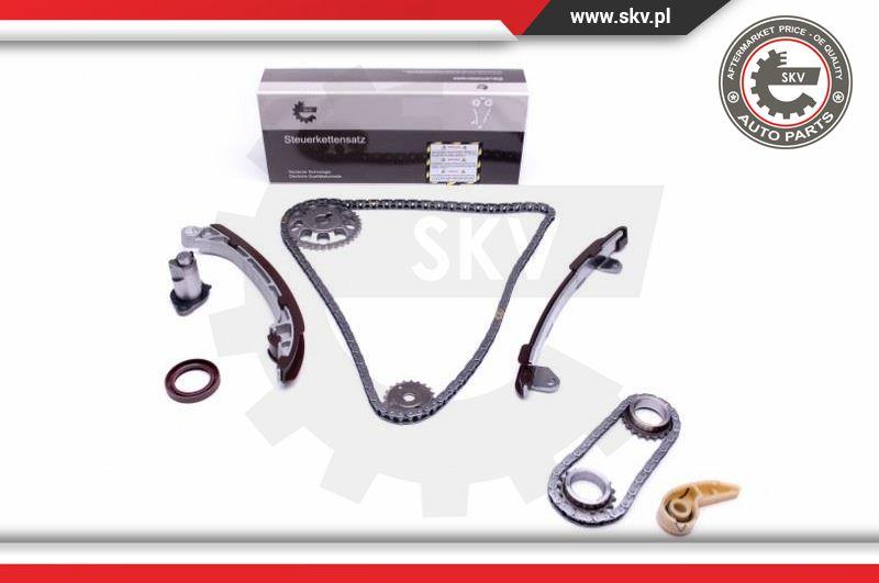 Esen SKV 21SKV195 - Комплект цепи привода распредвала autospares.lv