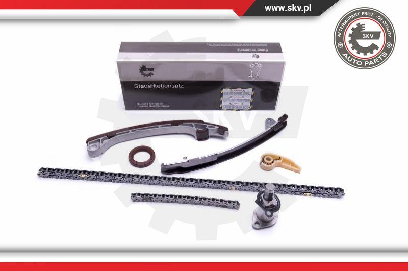 Esen SKV 21SKV198 - Комплект цепи привода распредвала autospares.lv