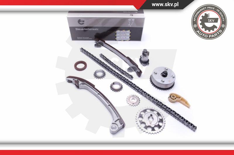 Esen SKV 21SKV197 - Комплект цепи привода распредвала autospares.lv