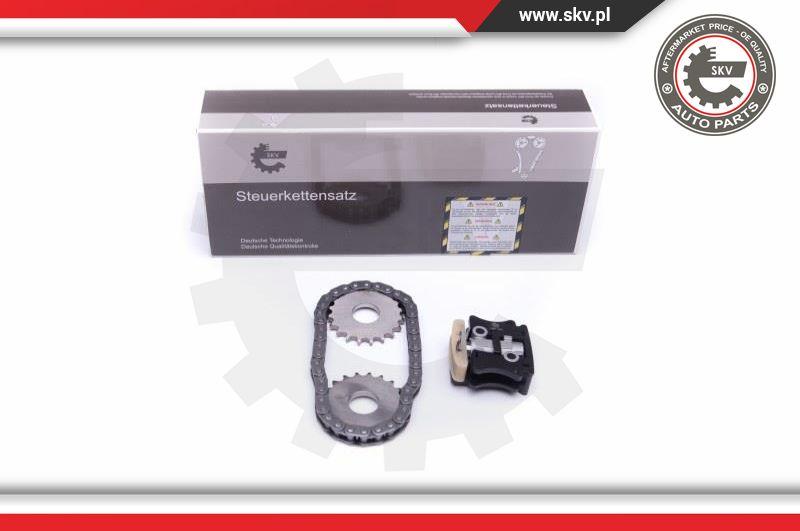 Esen SKV 21SKV145 - Комплект цепи привода распредвала autospares.lv