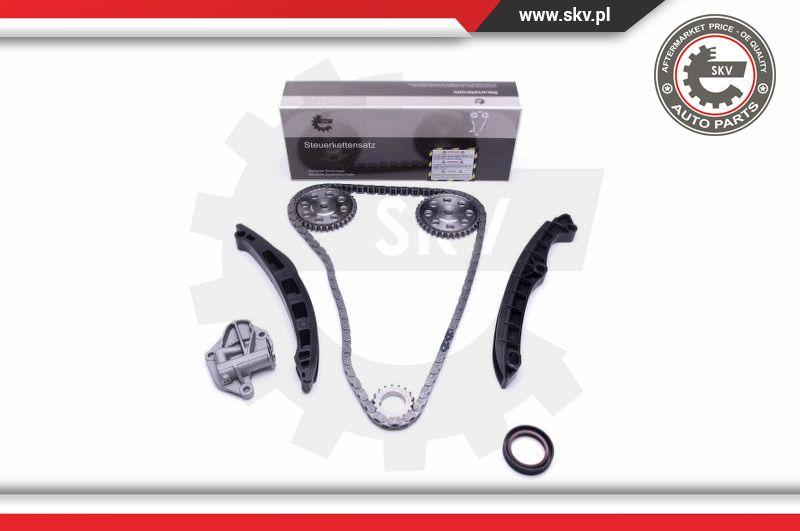 Esen SKV 21SKV147 - Комплект цепи привода распредвала autospares.lv