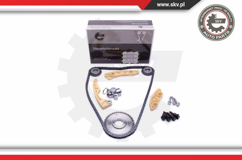 Esen SKV 21SKV186 - Комплект цепи привода распредвала autospares.lv