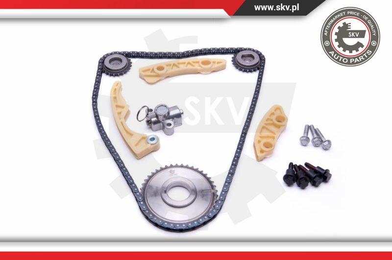 Esen SKV 21SKV186 - Комплект цепи привода распредвала autospares.lv