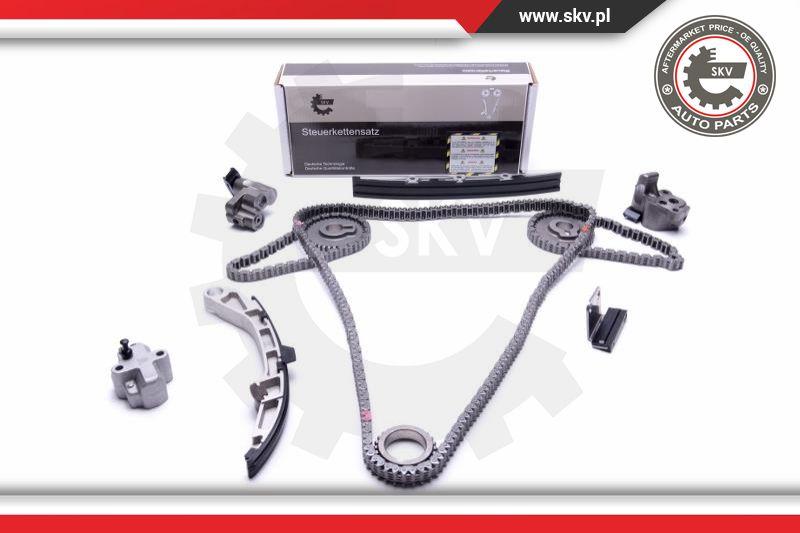 Esen SKV 21SKV178 - Комплект цепи привода распредвала autospares.lv