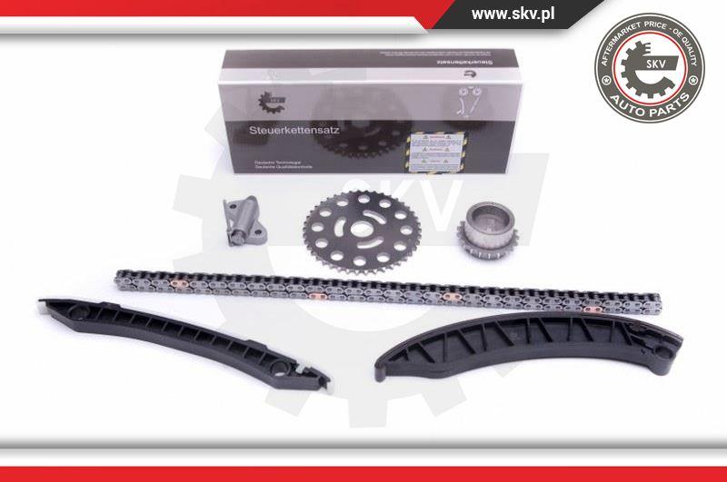 Esen SKV 21SKV246 - Комплект цепи привода распредвала autospares.lv