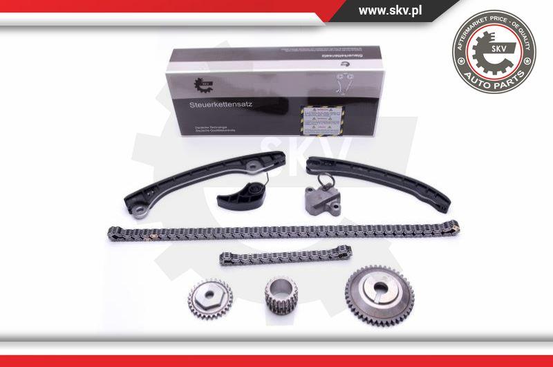 Esen SKV 21SKV248 - Комплект цепи привода распредвала autospares.lv