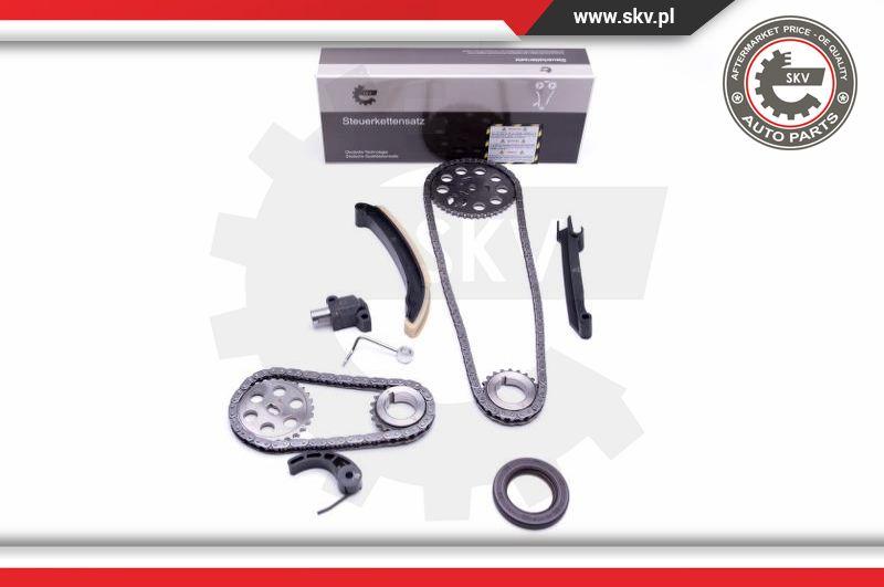 Esen SKV 21SKV209 - Комплект цепи привода распредвала autospares.lv