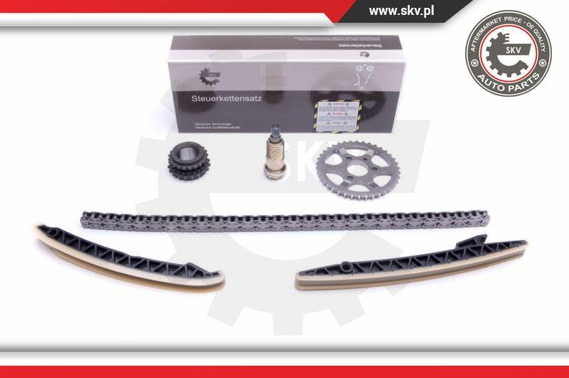 Esen SKV 21SKV212 - Комплект цепи привода распредвала autospares.lv