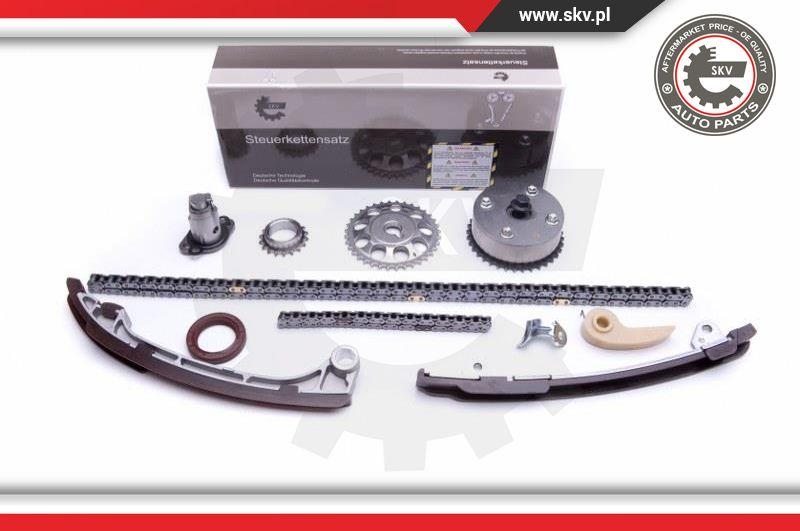 Esen SKV 21SKV230 - Комплект цепи привода распредвала autospares.lv