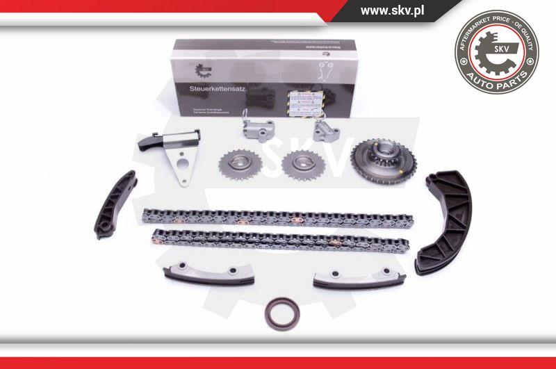 Esen SKV 21SKV225 - Комплект цепи привода распредвала autospares.lv