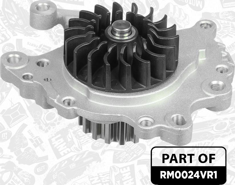 ET Engineteam RM0024VR1 - Водяной насос + комплект зубчатого ремня ГРМ autospares.lv