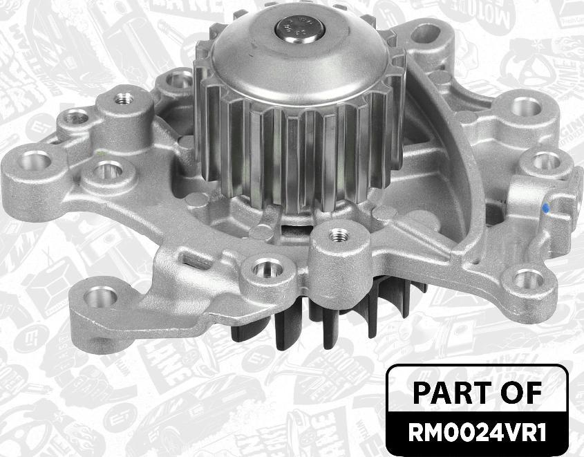 ET Engineteam RM0024VR1 - Водяной насос + комплект зубчатого ремня ГРМ autospares.lv