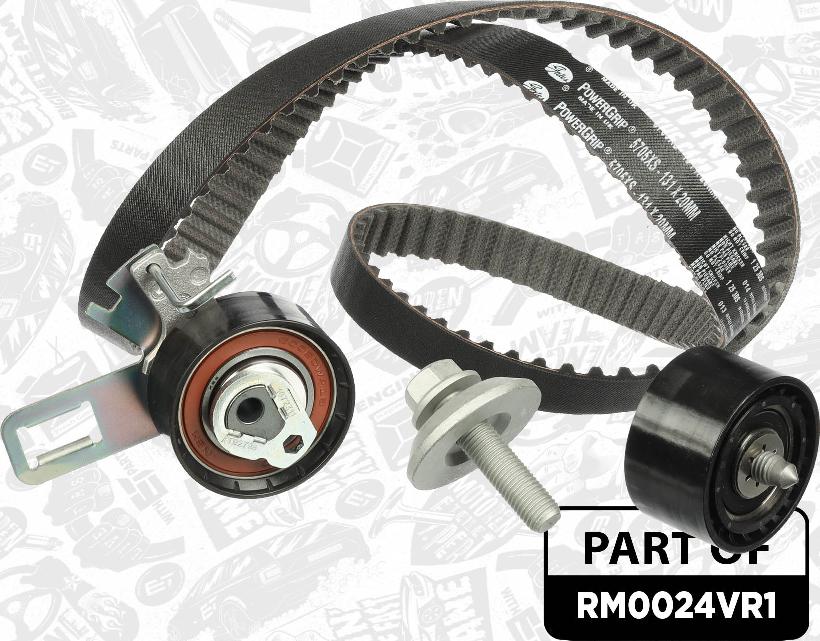 ET Engineteam RM0024VR1 - Водяной насос + комплект зубчатого ремня ГРМ autospares.lv