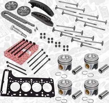 ET Engineteam RS0055VR5 - Комплект цепи привода распредвала autospares.lv