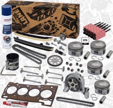 ET Engineteam RS0106VR3 - Комплект цепи привода распредвала autospares.lv