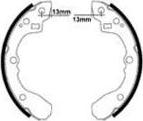 E.T.F. 09-0615 - Комплект тормозных колодок, барабанные autospares.lv