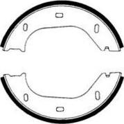 E.T.F. 09-0177 - Комплект тормозов, ручник, парковка autospares.lv