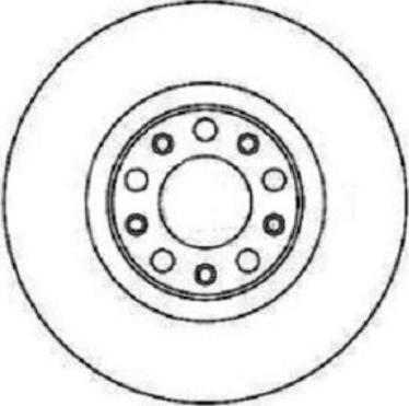 E.T.F. 19-0006 - Тормозной диск autospares.lv