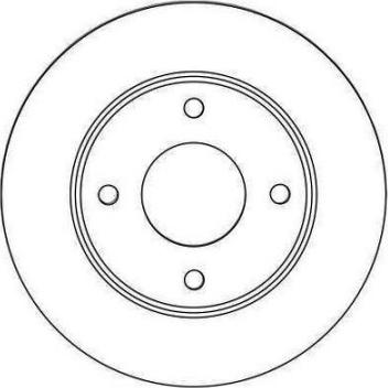 E.T.F. 19-0002 - Тормозной диск autospares.lv