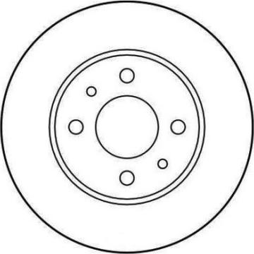 E.T.F. 19-3465 - Тормозной диск autospares.lv