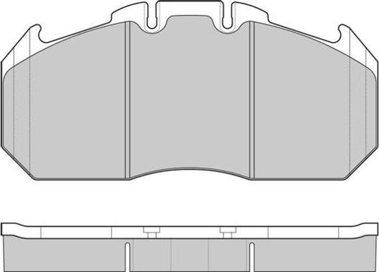 Remsa JCA1034.00 - Тормозные колодки, дисковые, комплект autospares.lv