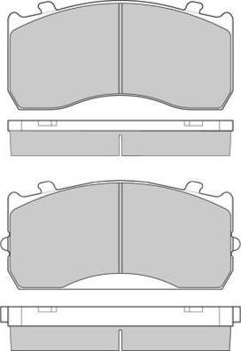 Allied Nippon ACV038K - Тормозные колодки, дисковые, комплект autospares.lv