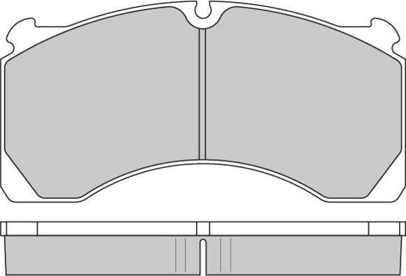 E.T.F. 12-5295 - Тормозные колодки, дисковые, комплект autospares.lv