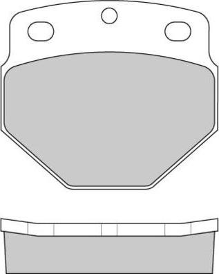 E.T.F. 12-5248 - Тормозные колодки, дисковые, комплект autospares.lv