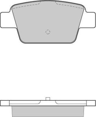 E.T.F. 12-0947 - Тормозные колодки, дисковые, комплект autospares.lv