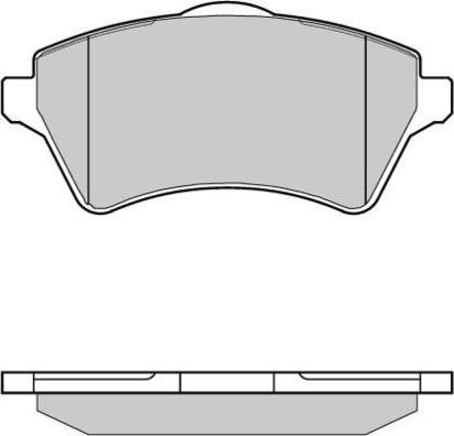 E.T.F. 12-0960 - Тормозные колодки, дисковые, комплект autospares.lv