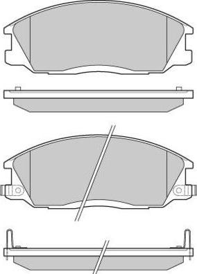 FTE 9001283 - Тормозные колодки, дисковые, комплект autospares.lv