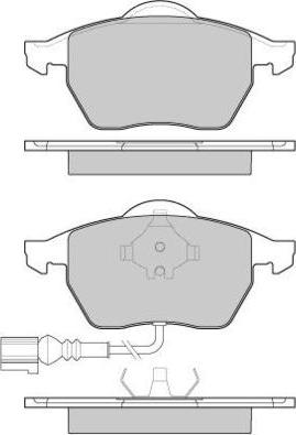 E.T.F. 12-0984 - Тормозные колодки, дисковые, комплект autospares.lv