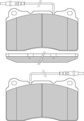 E.T.F. 12-0924 - Тормозные колодки, дисковые, комплект autospares.lv