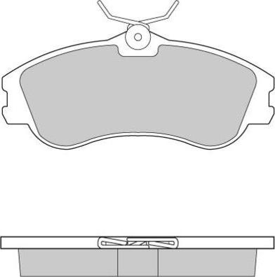 E.T.F. 12-0921 - Тормозные колодки, дисковые, комплект autospares.lv