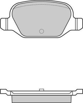 E.T.F. 12-0974 - Тормозные колодки, дисковые, комплект autospares.lv