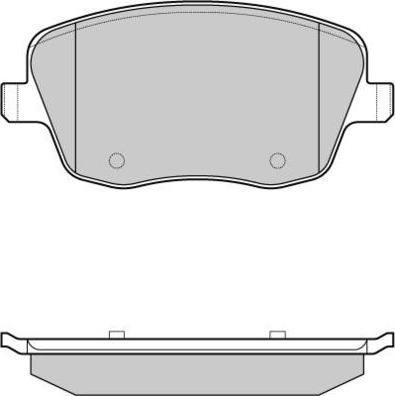 E.T.F. 12-0973 - Тормозные колодки, дисковые, комплект autospares.lv