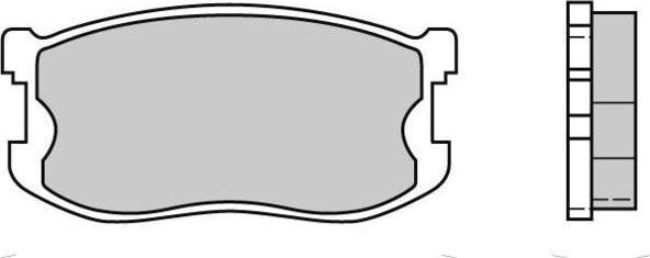 E.T.F. 12-0405 - Тормозные колодки, дисковые, комплект autospares.lv